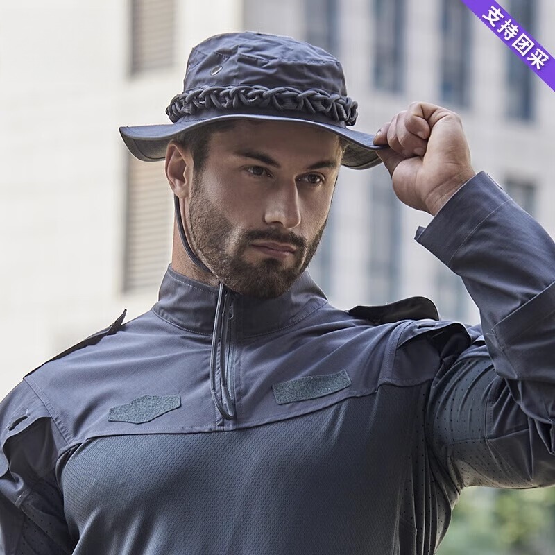 Boonie Hat Tactical - Chapéu Tático Masculino, Chapéu Respirável com