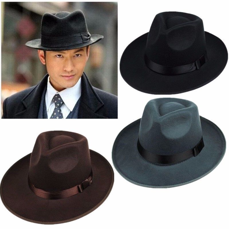 Fedora Hat Wool - Chegada mais recente unissex adulto feltro