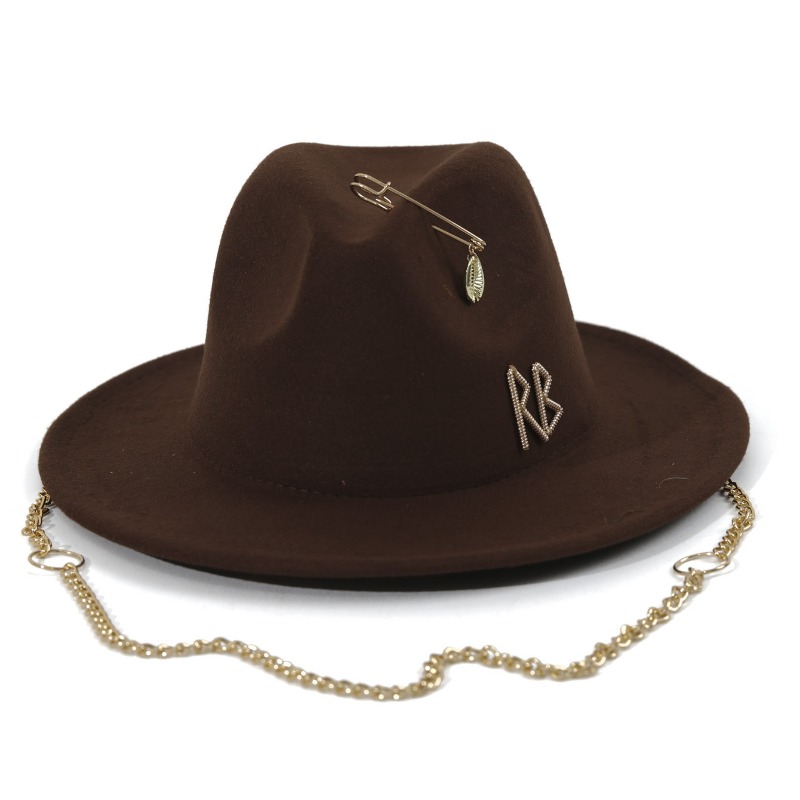 Chapéu Fedora de Lã Feltro da  - Fedora Hat Wool avaliação e preço
