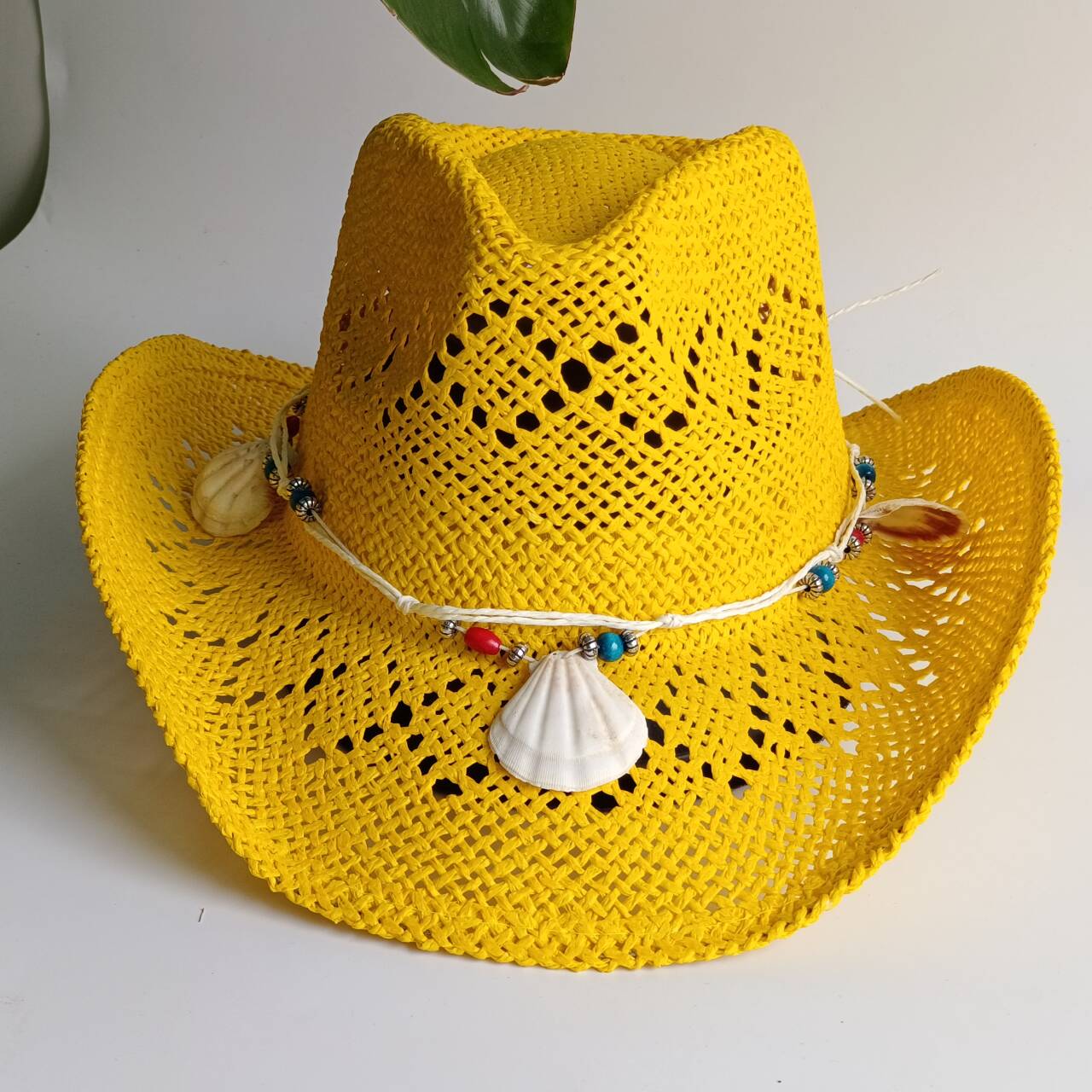 Chapéus de Palha Cowboy Amarel - Cowboy Hat Straw avaliação e preço