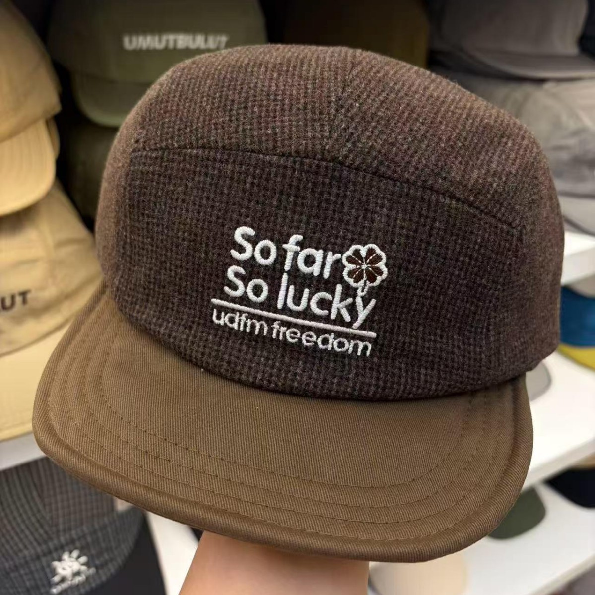 Boné de Beisebol de Outono Inv - Corduroy Cap 5 Panel avaliação e preço