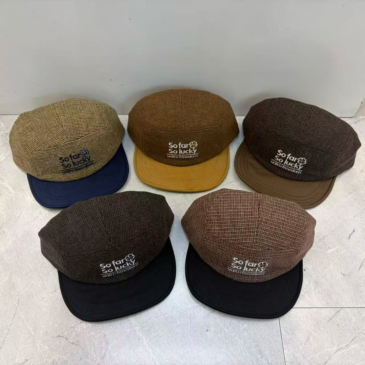 Boné de Beisebol de Outono Inv - Corduroy Cap 5 Panel avaliação e preço