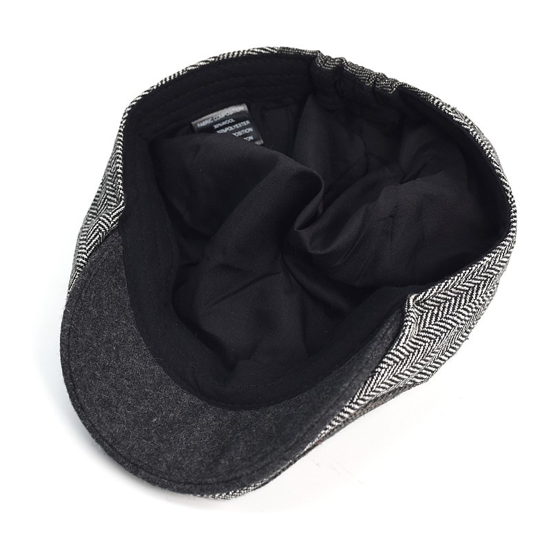 High-end clássico masculino re - Newsboy Cap Ivy avaliação e preço