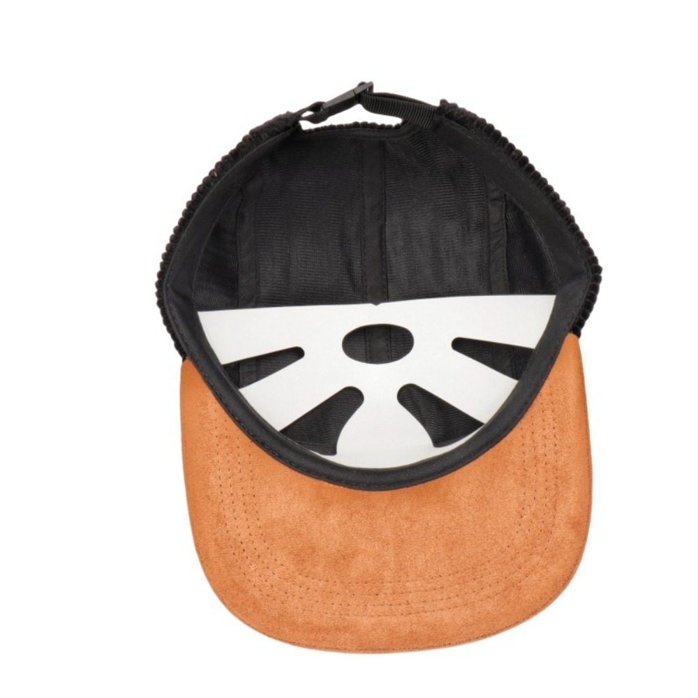 Boné Casual Retrô de Aba Reta  - Corduroy Cap 5 Panel avaliação e preço