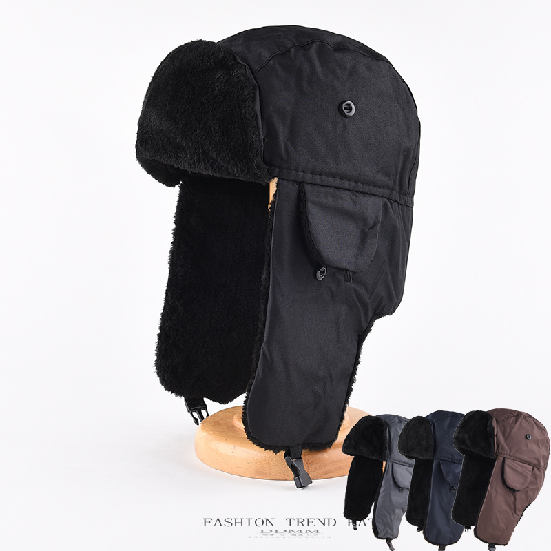 1 unidade de chapéu masculino  - Trapper Hat Ear Flap avaliação e preço