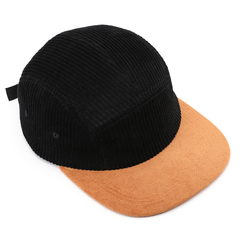 Novos Bonés de Beisebol de Cor - Corduroy Cap 5 Panel avaliação e preço
