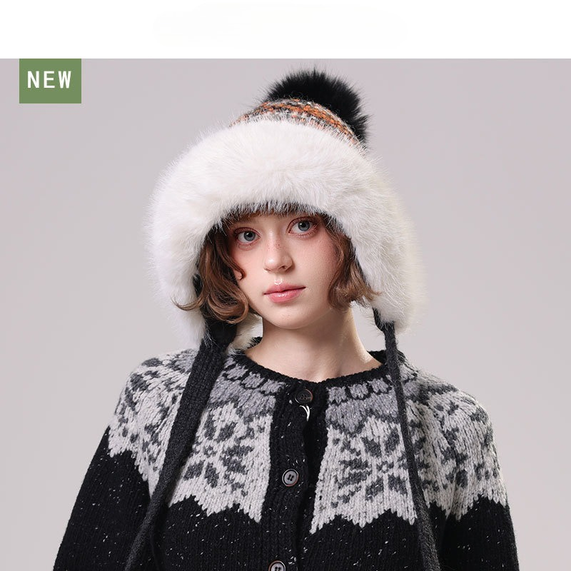Gorro Feminino de Malha Felpud - Trapper Hat Ear Flap avaliação e preço