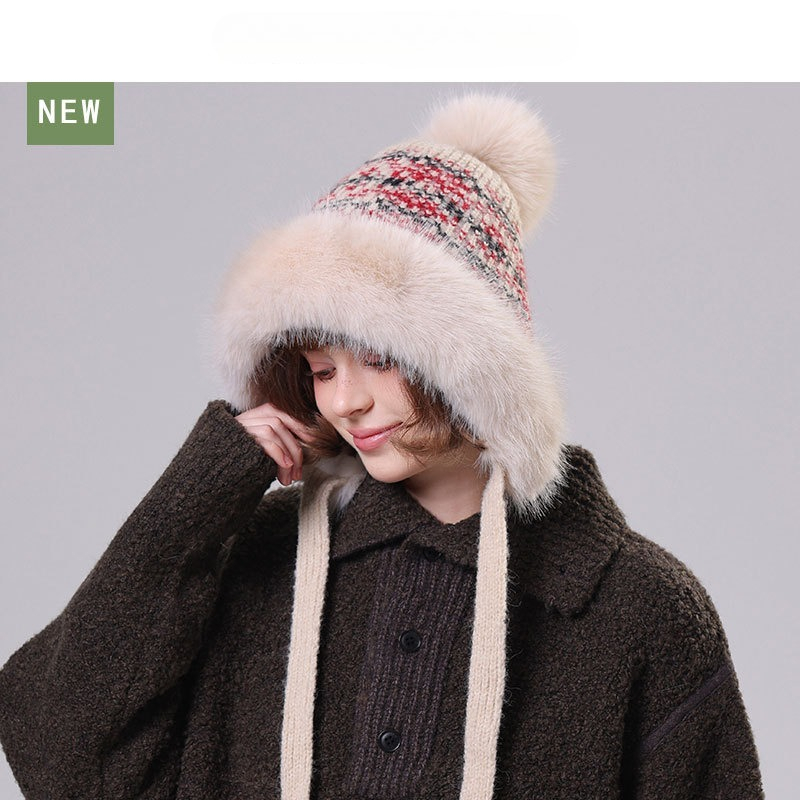 Gorro Feminino de Malha Felpud - Trapper Hat Ear Flap avaliação e preço
