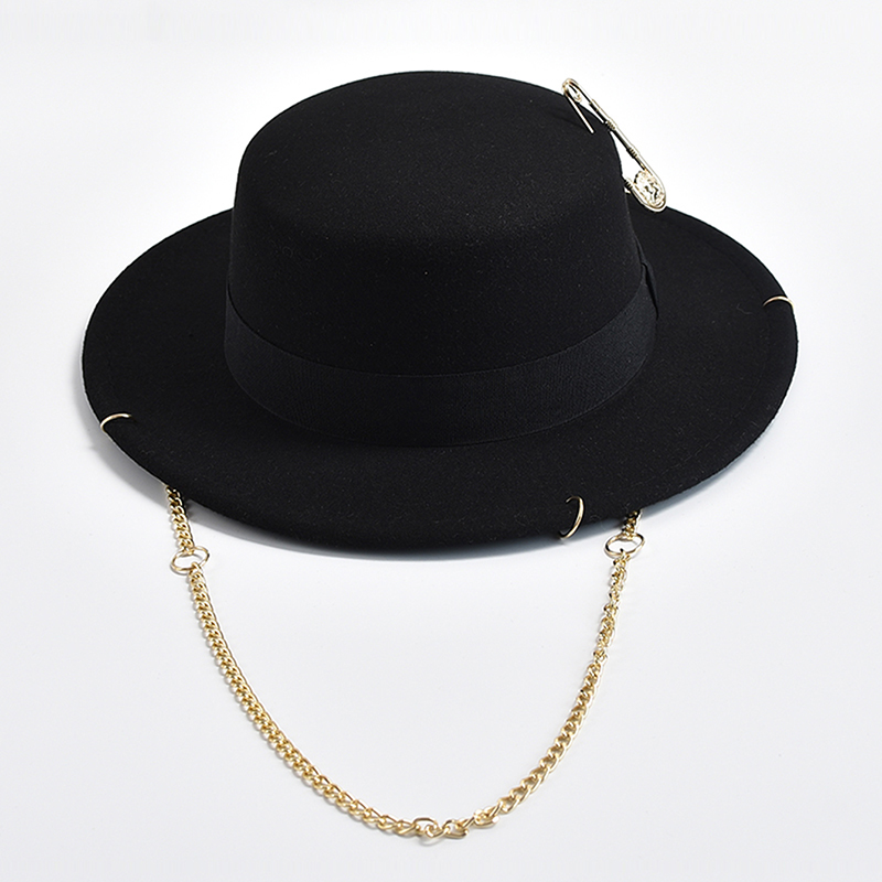 Nova moda desige chapéu fedora - Fedora Hat Wool avaliação e preço